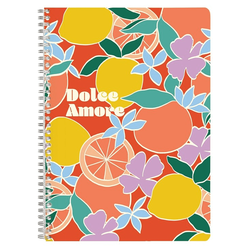 Блокнот "Dolce Amore", А4, 74 листов, линейный, ассорти