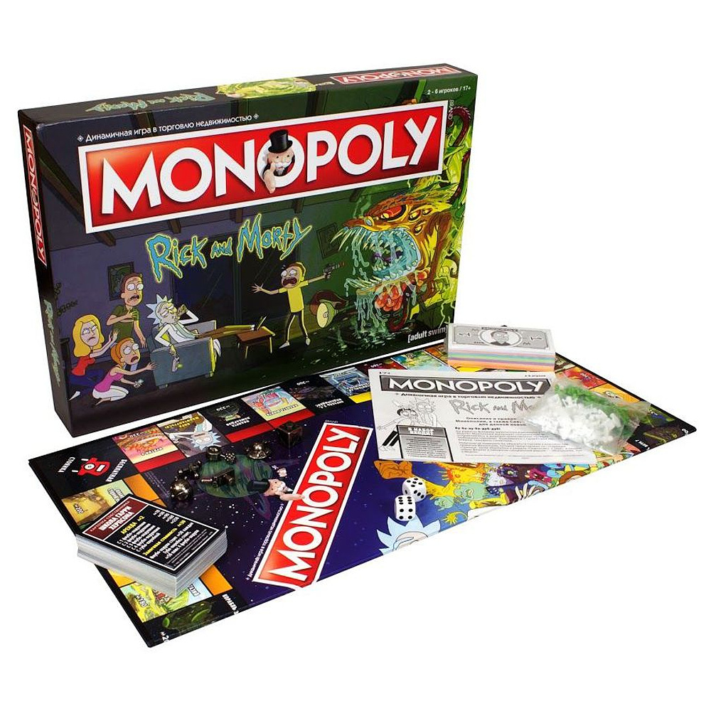 Игра настольная "Монополия. Рик и Морти" - 2