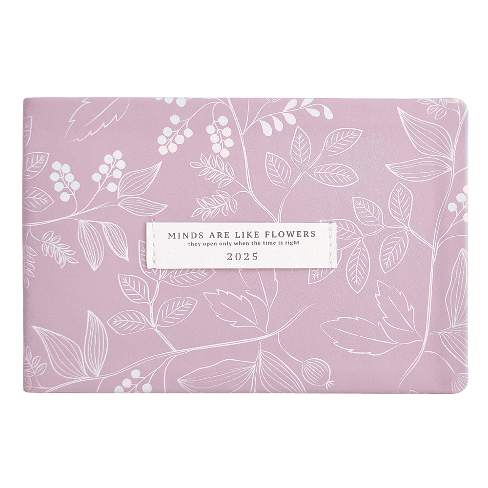 Еженедельник датированный "June" на 2026 год, А6, 128 страниц, розовый