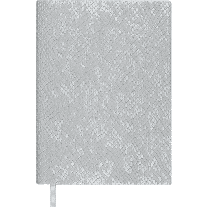 Ежедневник недатированный "Аспид Глосс", А6+, 320 страниц, линейка, серый