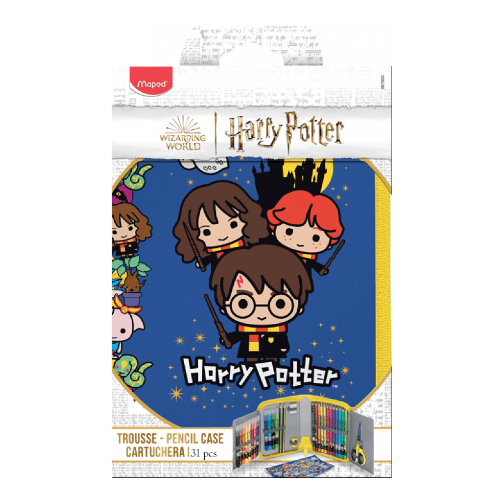 Пенал-книжка "Harry Potter", 1 отделение, с наполнением - 3