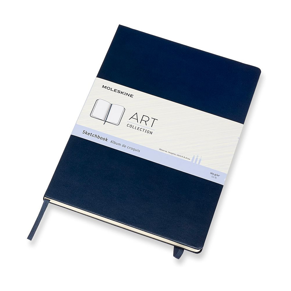 Блокнот для рисования "Art Sketchbook", А4, 210x297 мм, 48 л, синий сапфир - 5