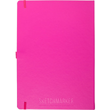 Скетчбук "Sketchmarker", 21x29,7 см, 140 г/м2, 80 листов, фуксия 