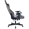Кресло игровое "Zombie VIKING 7 KNIGHT Fabric", ткань, экокожа, металл, серый - 5
