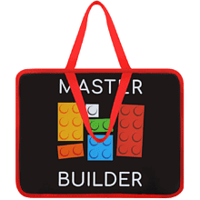 Папка для тетрадей "Master builder", 26х33 см, черный, красный