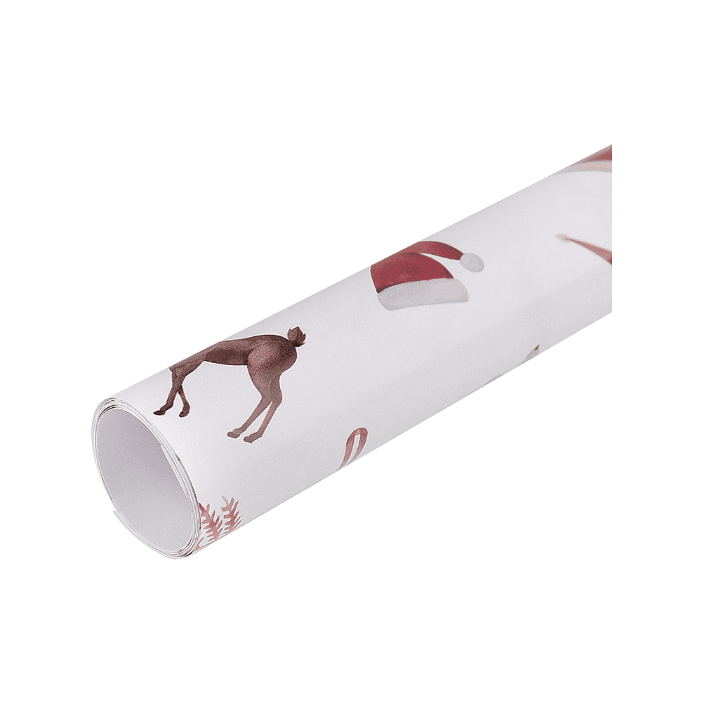 Бумага декоративная в рулоне "Новый год", 1 x 0,7 м - 3