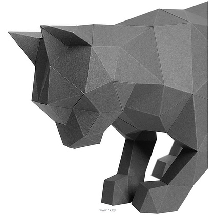Набор для 3D моделирования "Кот Дымок", графитовый - 3