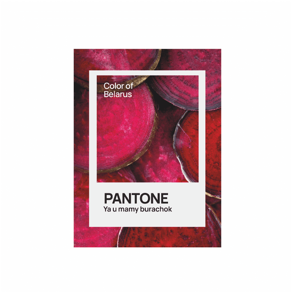 Блокнот «Color of Belarus. Pantone Ya u mamy burachok», А5, 128 листов, в точку, белый, красный - 2