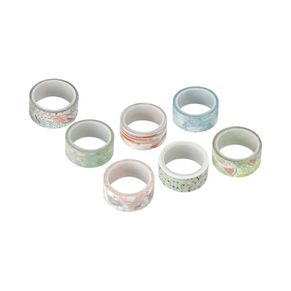 Клейкая лента "Микс №1", 15x3 мм/м, ассорти - 3