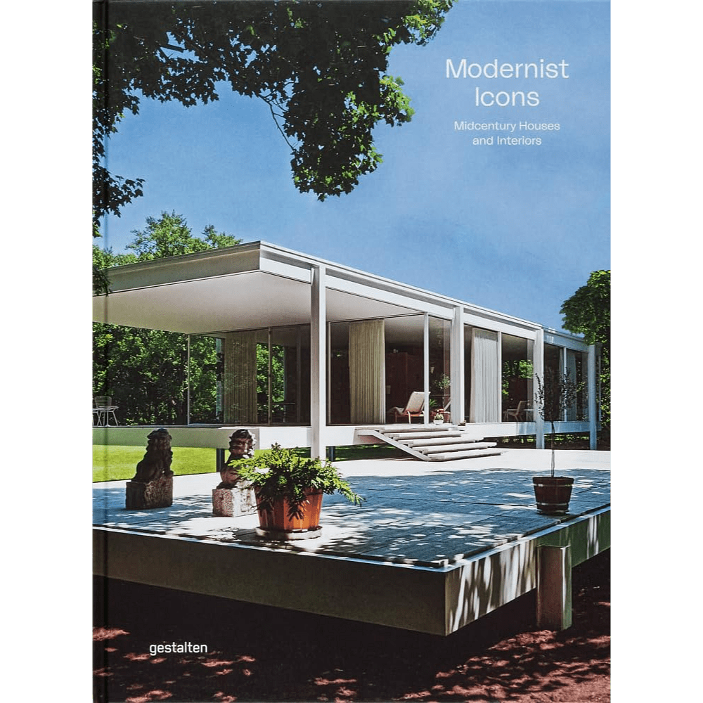 Книга на английском языке "Modernist Icons. Midcentury houses and interiors"