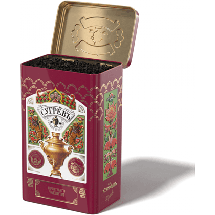 Набор подарочный "Сугревъ. Имбирное чаепитие" (чай и имбирное печенье), 550 г - 4