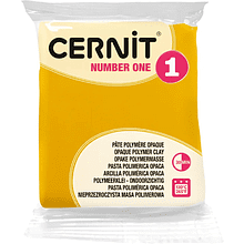 Полимерная глина "Cernit № 1 (Number One)", 56 г, 700 желтый