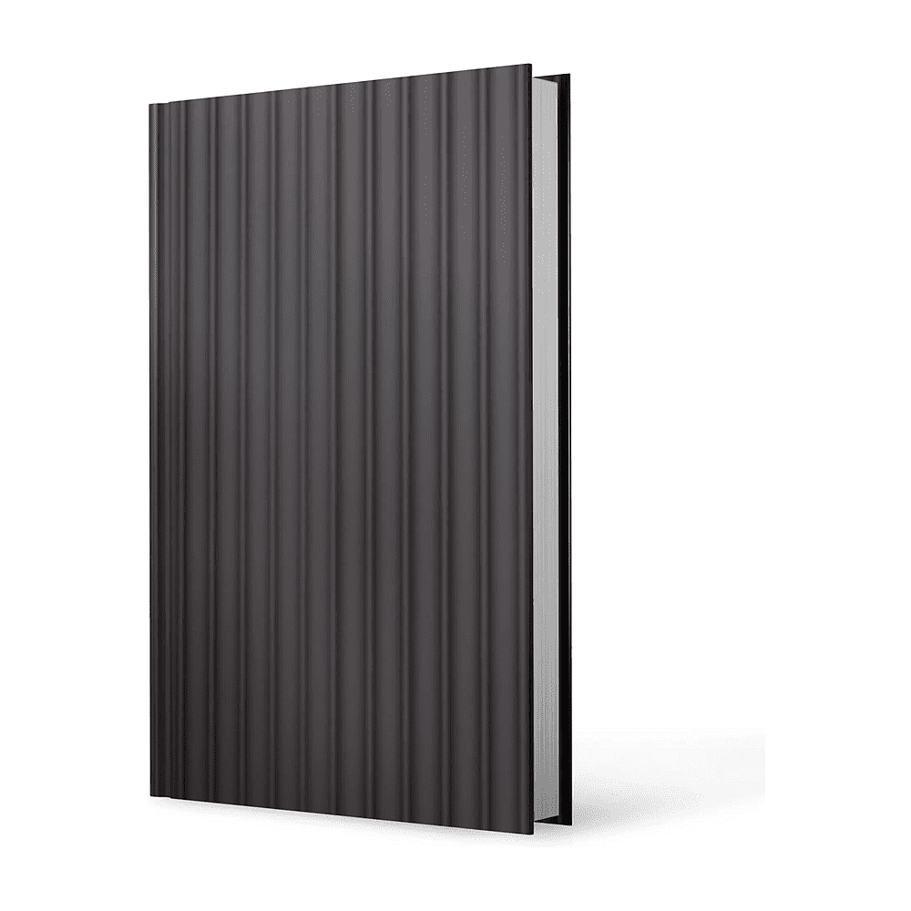 Книга записная "Stripes", А5, 128 листов, клетка, черный