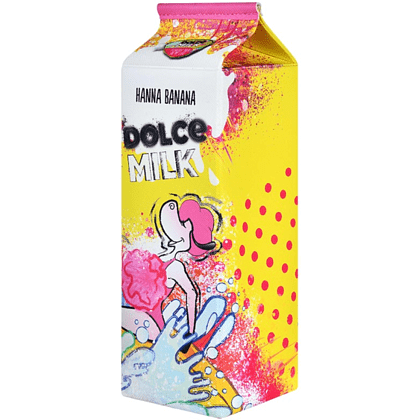 Набор подарочный "DOLCE MILK": гель для душа "Ханна Банана" 300 мл, губка для душа - 2