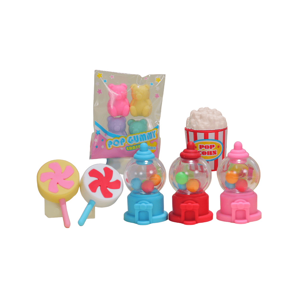 Ластик "IWAKO Colorful Sweets", 1 шт, ассорти