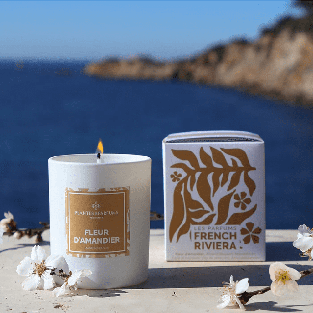 Свеча ароматическая PLANTES&PARFUMS "Almond Blossom", 180 гр - 2