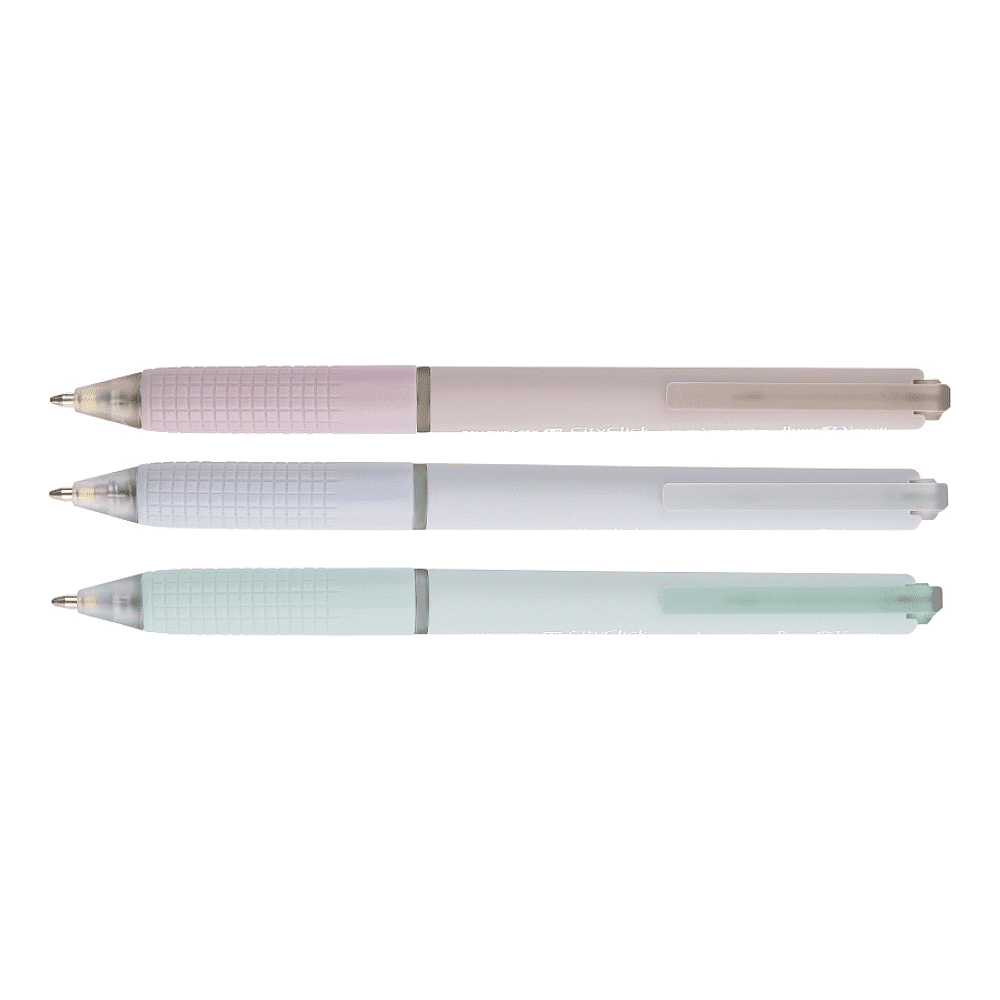 Ручка шариковая "CityClick. Morandi diamond", 1 мм., пластиковая, синий - 2