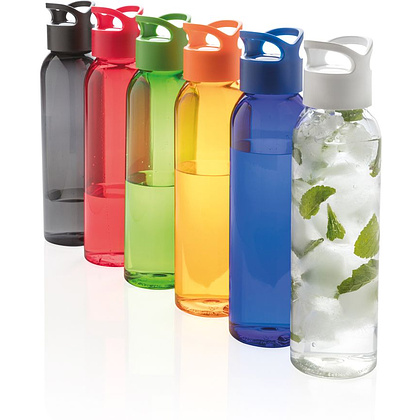 Бутылка для воды "P436.873", пластик, 650 мл, прозрачный, белый - 4