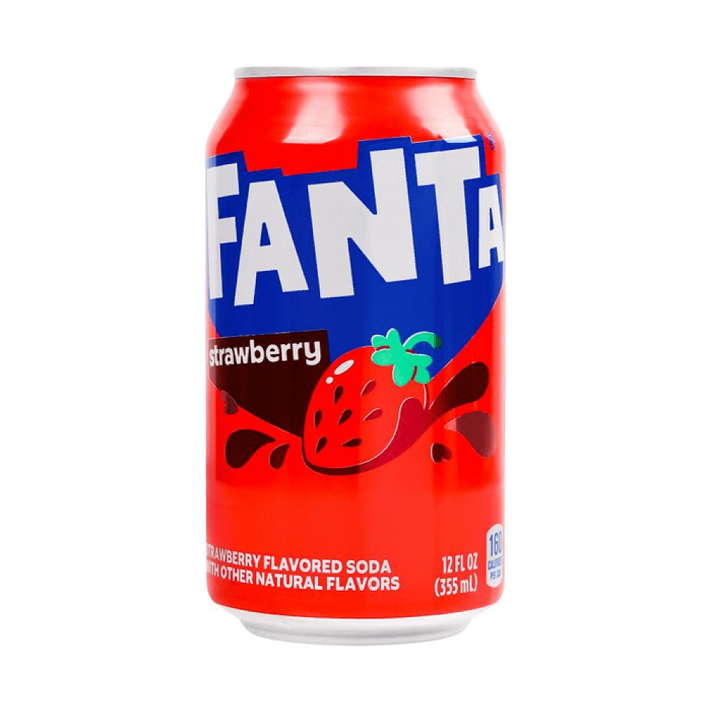 Напиток "Fanta", вкус клубники, 355 мл