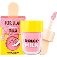 Блеск для губ DOLCE MILK GELATO "Ханна Банана", 6 мл