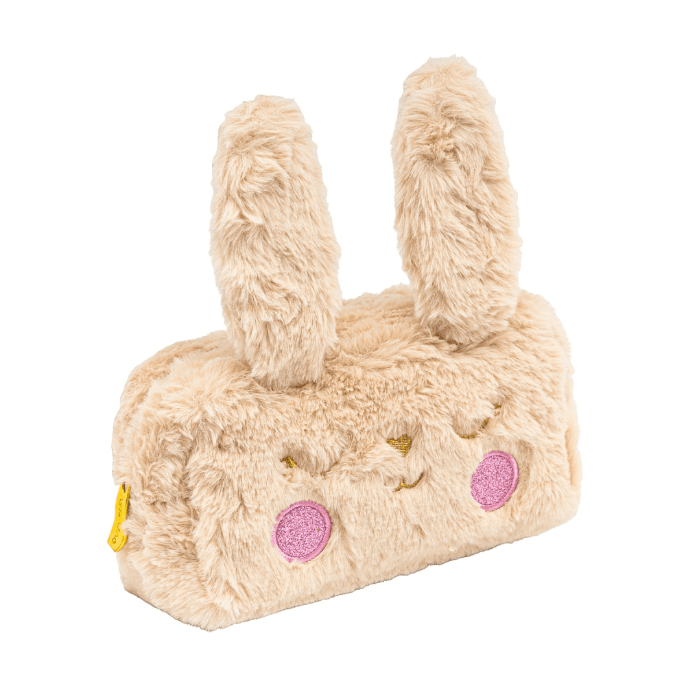 Пенал "Fluffy Bunny", 1 отделение, бежевый