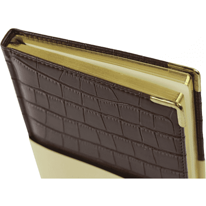 Ежедневник недатированный "Impact", A5, 152 листа, темно-коричневый - 2