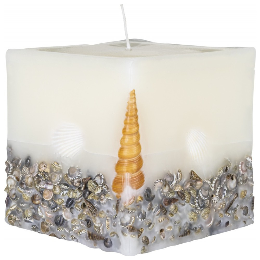 Свеча декоративная "Цилиндр Donau Home Brezza", 70х70х70 мм, белый - 5