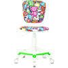 Кресло детское "Бюрократ CH-W204/F", пластик, разноцветный маскарад - 2