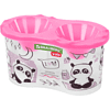 Стакан - непроливайка "Brauberg Kids", двойной, ассорти - 5