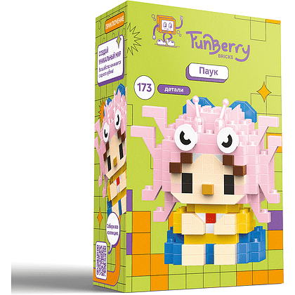 Конструктор "Funberry Toy", "Паук", 173 элементов