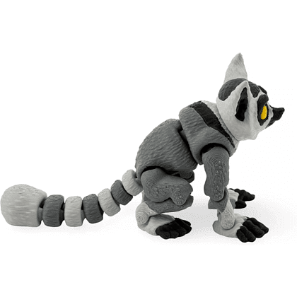 Игрушка 3D "Лемур Лем цветной" - 3