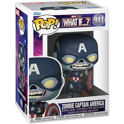 Фигурка Funko POP! Marvel: Капитан Америка Зомби - 2