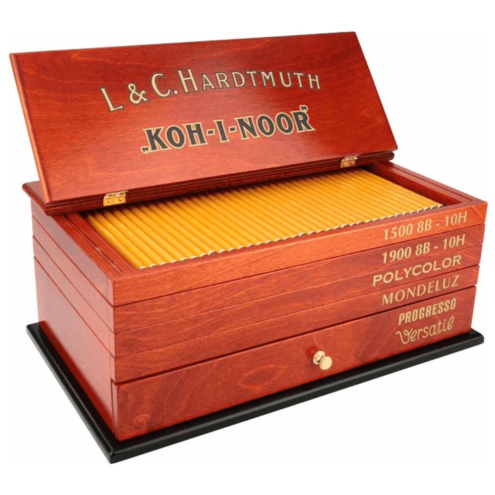 Набор "Koh-i-noor Retro", 180 предметов, деревянный ящик - 3