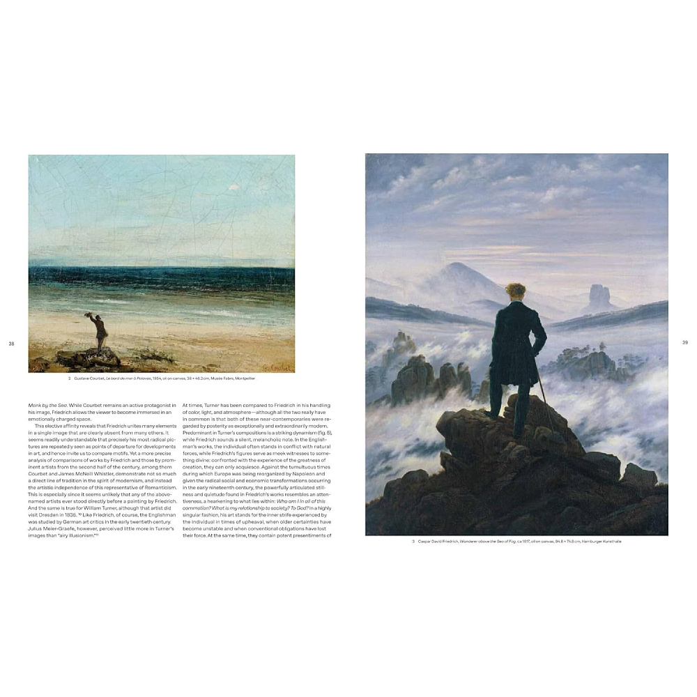 Книга на английском языке "Caspar David Friedrich. Infinite Landscapes", Ralph Gleis - 2