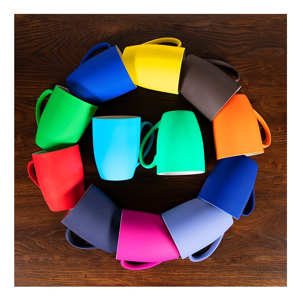 Кружка "Sweet", фарфор., 350 мл., светло-зеленый - 2