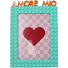 Фоторамка "Amore Mio", 13x18 см, бирюзовый