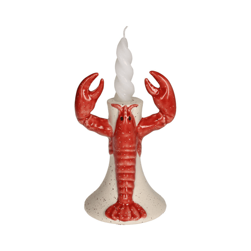 Подсвечник "Lobster", 12,2х10,7х17,8 см, красный - 2