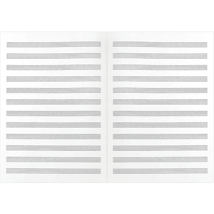 Тетрадь для нот "Светящаяся гитара", А4, 32 листа - 4