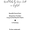 Книга на английском языке "Beautiful Hearts. Long Live the Beautiful Hearts", Эмма Скотт - 5