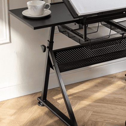 Стол для черчения и рисования "SoulArt 192909", стекло, с реryлировкой столешницы - 4