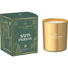 Свеча ароматическая PLANTES&PARFUMS "Enchanted Fir", Christmas Collection 2026, 180 гр