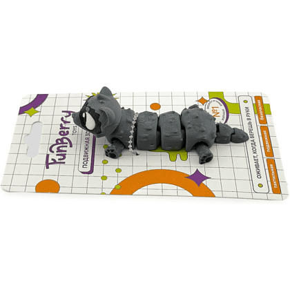 Игрушка 3D "Енот Лесси" - 7