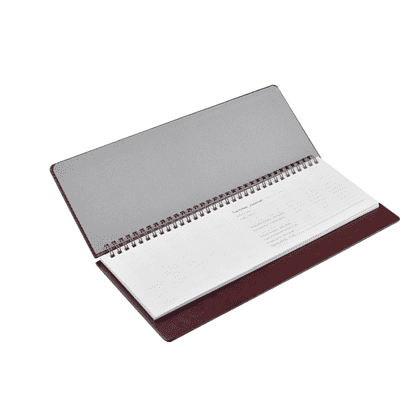 Еженедельник датированный "Sidney Nebraska" 2026, коричневый - 4