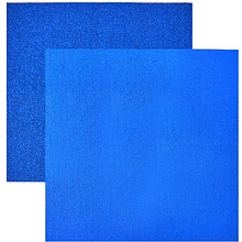 Салфетка из микроволокна прорезиненная, 250г/м2, 30х30см, 2шт/упак, синий