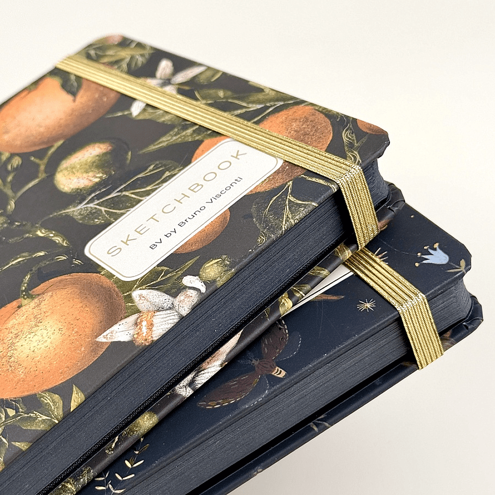 Скетчбук "Flora. Paradise. Oranges", 14.6х21.3 см, 100 г/м2, 100 листов, разноцветный - 6