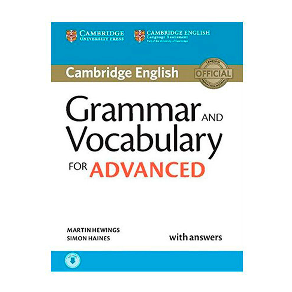 Книга "Grammar And Vocabulary For Advanced Book With Answers And Audio"/Simon Haines, Hewings M.