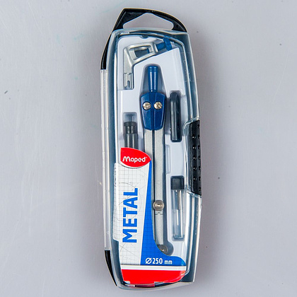 Готовальня Maped "Focus lead", 5 предметов (9051606) - 2