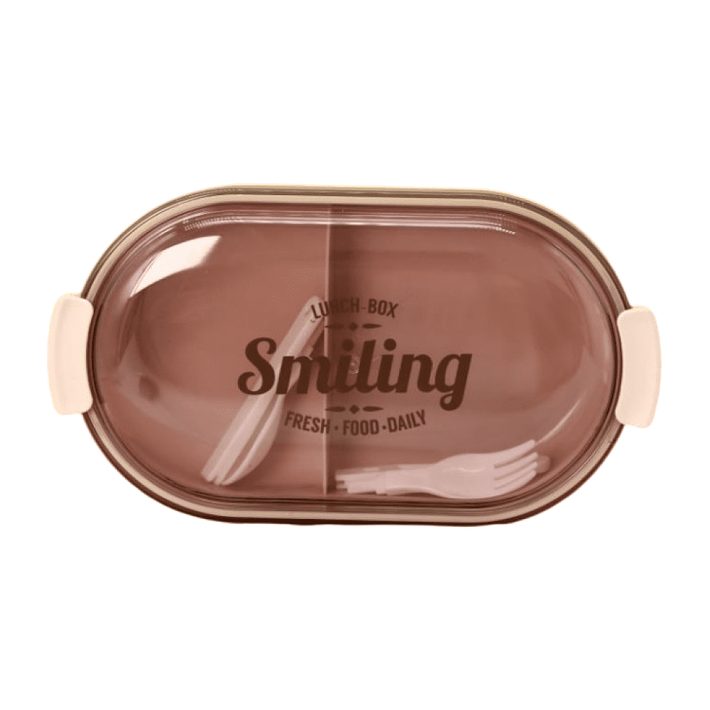 Контейнер д/еды "Smiling", розовый