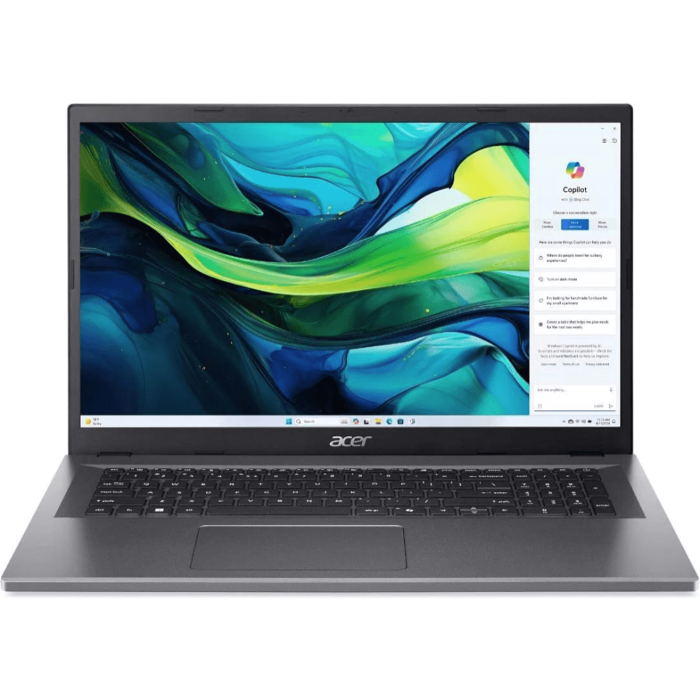 Ноутбук Acer Aspire Go 17 (AG17-31P-C4LX) 16GB, Win11H, темно-серый