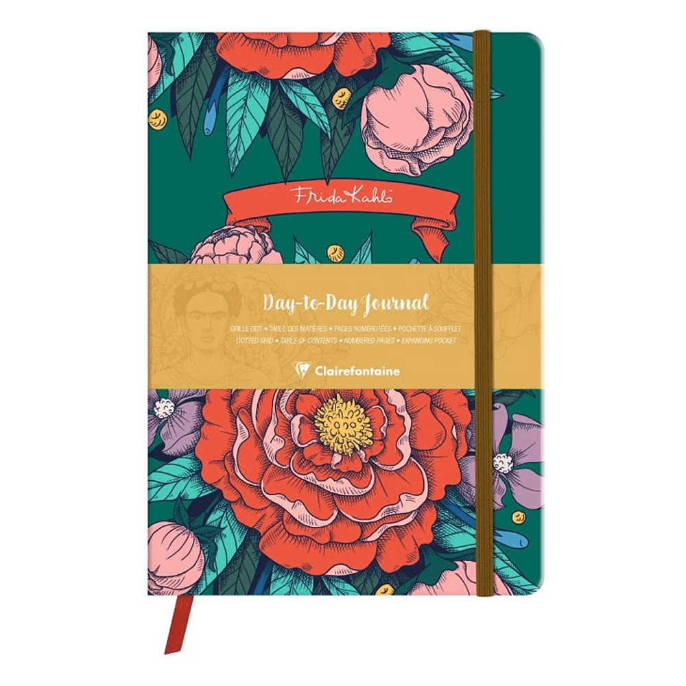 Блокнот "Frida Kahlo", А5+, 96 листов, в точку, ассорти